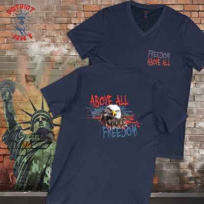 Freedom Above All V-Neck