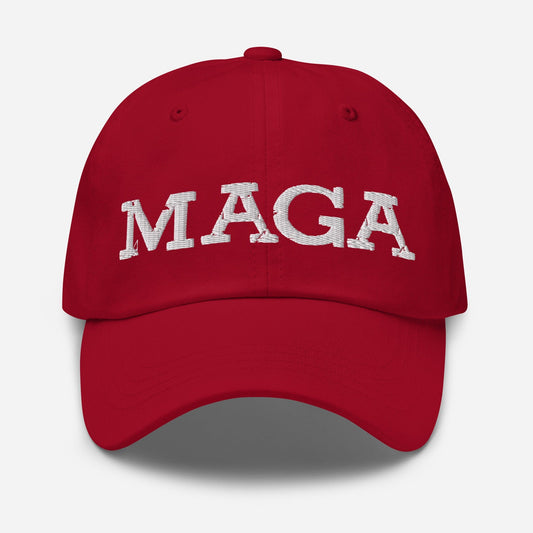 MAGA Embroidered Hat