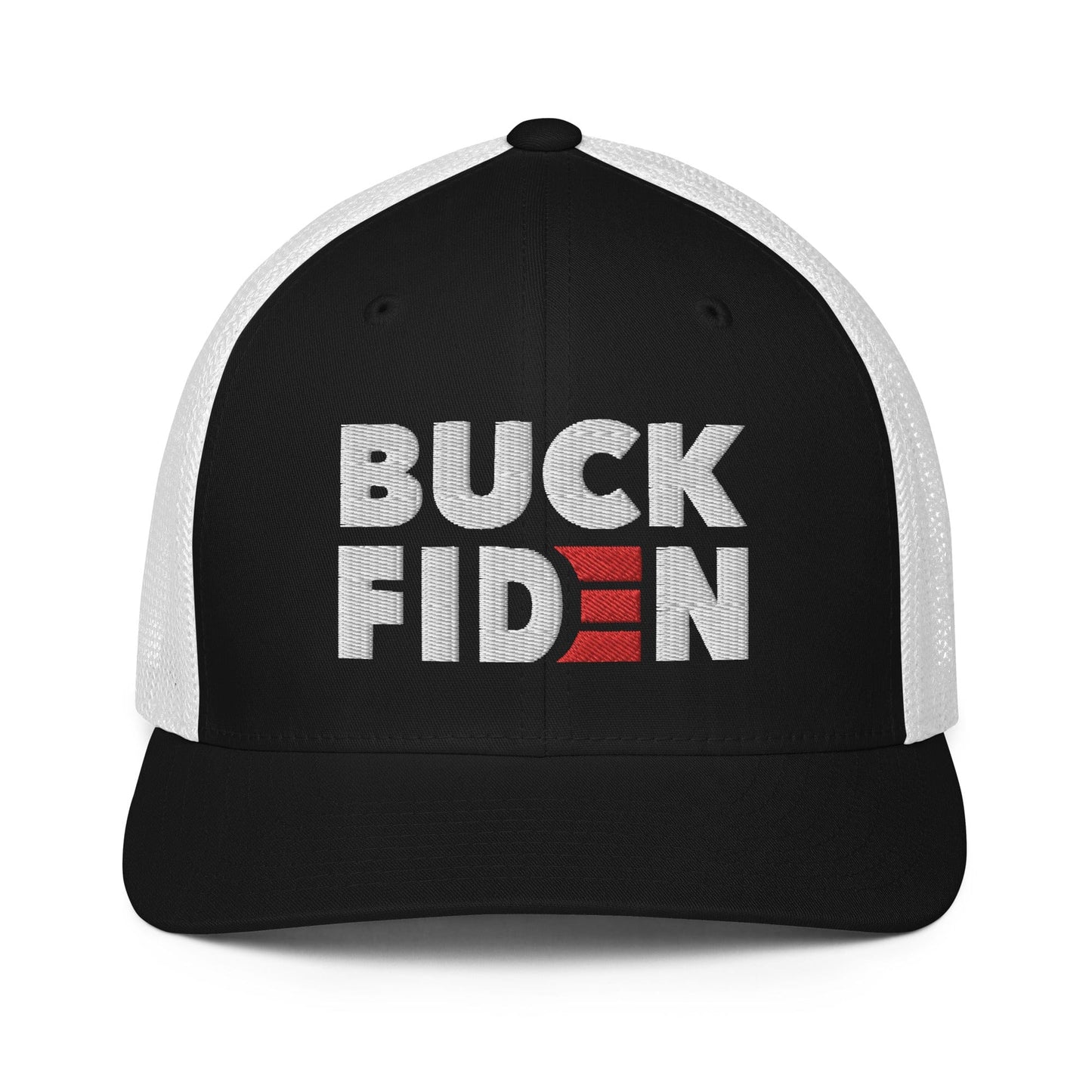 BUCK FIDEN embroidered Closed-back trucker cap