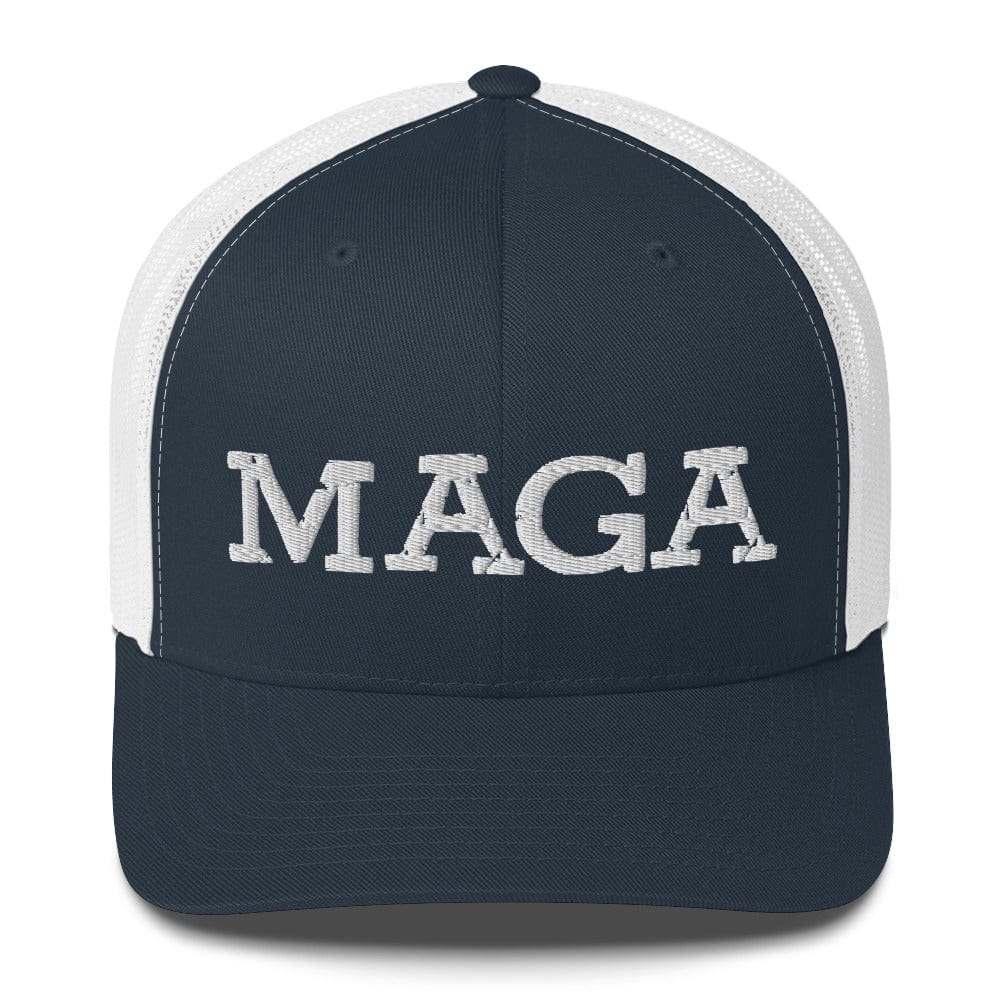 MAGA Embroidered Trucker Hat