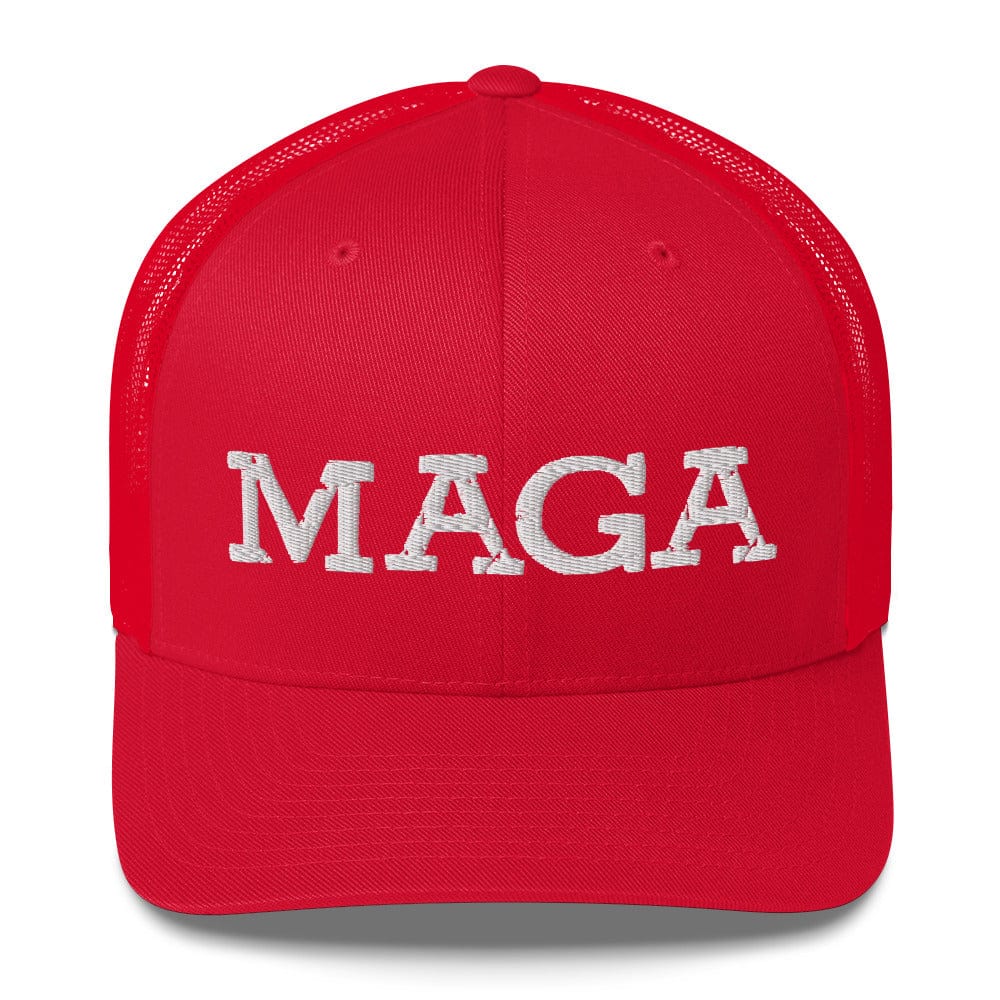 MAGA Embroidered Trucker Hat